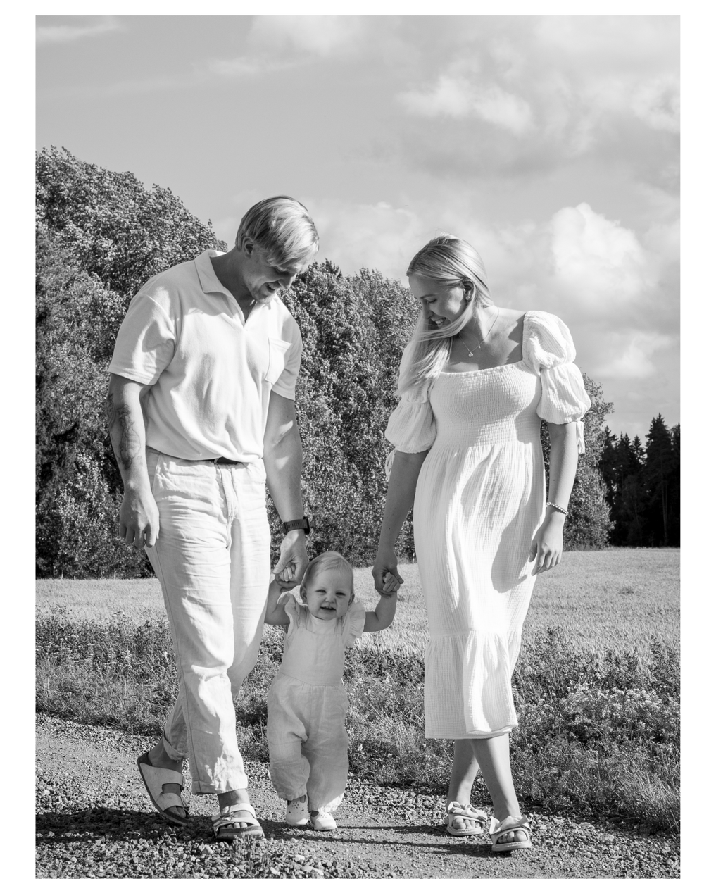 Familjefotografering, familj, barn, fotografering utomhus.